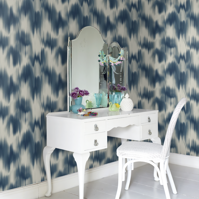 Clarke & Clarke Lusso Wallpaper Collection - Colorante - Midnight