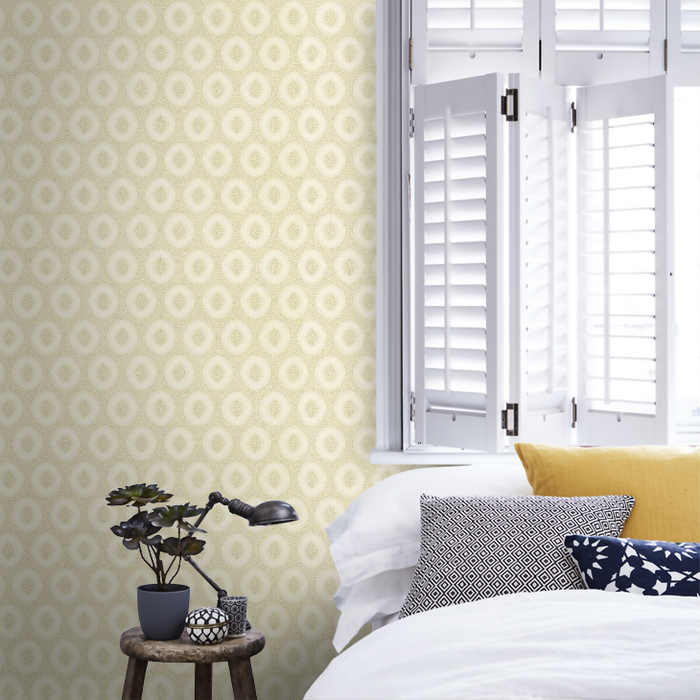 Zoffany Wallpaper - Folio - Tallulah Plain - Harbour Grey