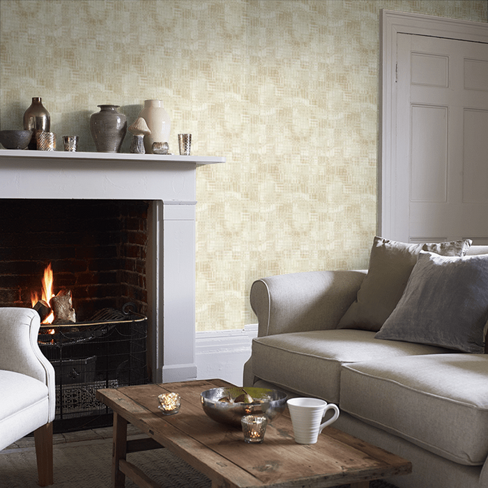 Clarke & Clarke Vivado Wallpaper Collection - Impatto - Natural