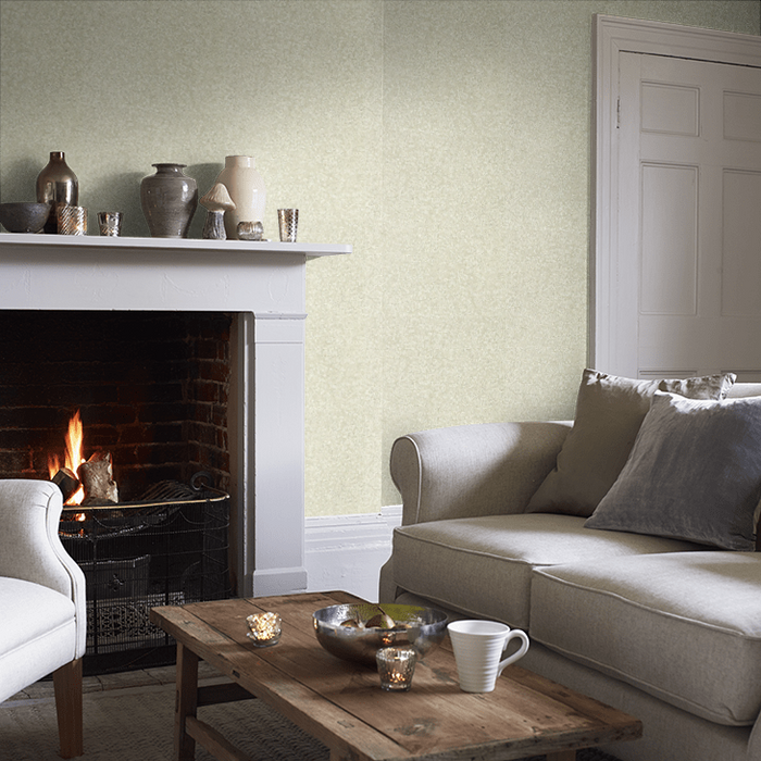 Zoffany Wallpaper - Kempshott - Weathered Stone Plain - Sandstone