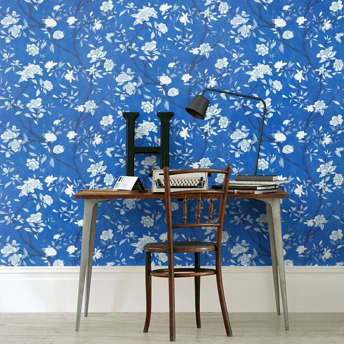 Zoffany Wallpaper - Cotswold Manor - Nostell Priory - Lazuli