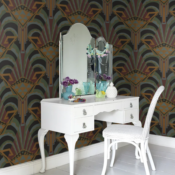 Zoffany Wallpaper - The Muse - Conway - Sahara