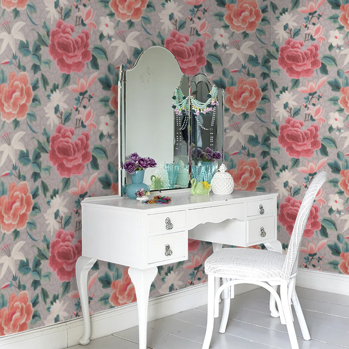 Lavinia Shimmer by Romo Wallpaper