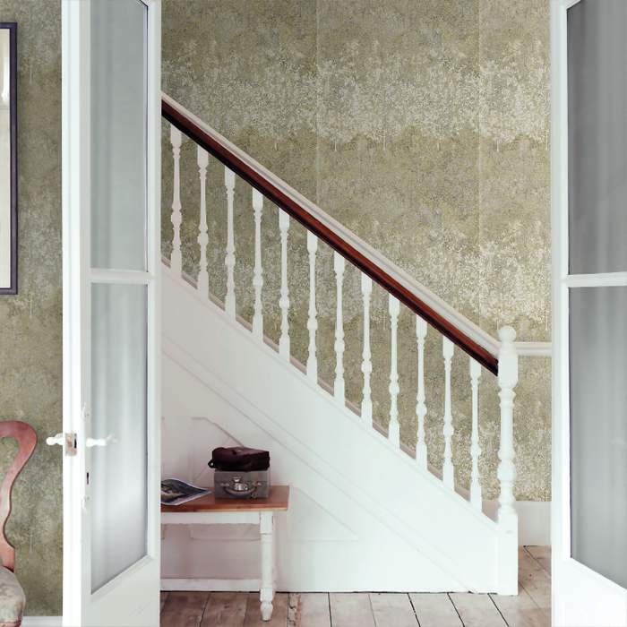 Zoffany Wallpaper - Kempshott - Belvoir - Antique Bronze