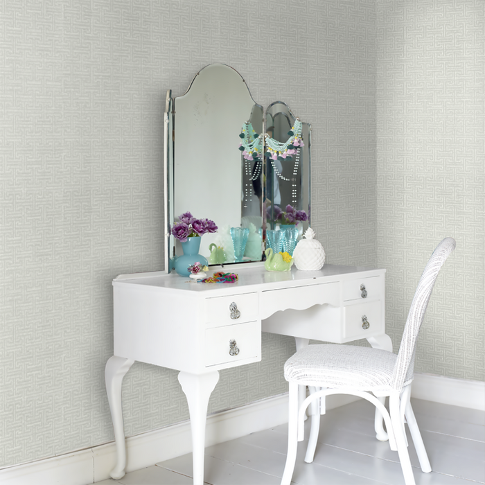 Zoffany Wallpaper - Folio - Ormonde Key - Platinum Grey