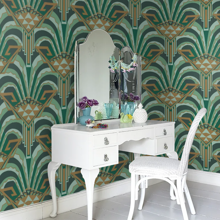 Zoffany Wallpaper - The Muse - Conway - Poison