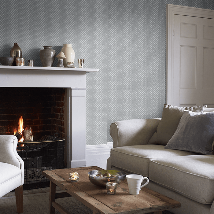 Laura Ashley Wallpaper - Trefoil