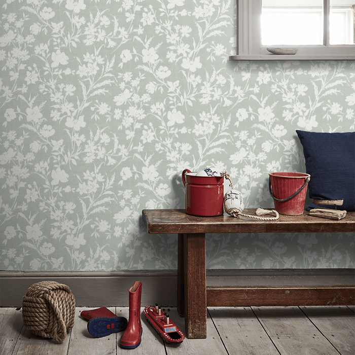 Laura Ashley Wallpaper - Rye