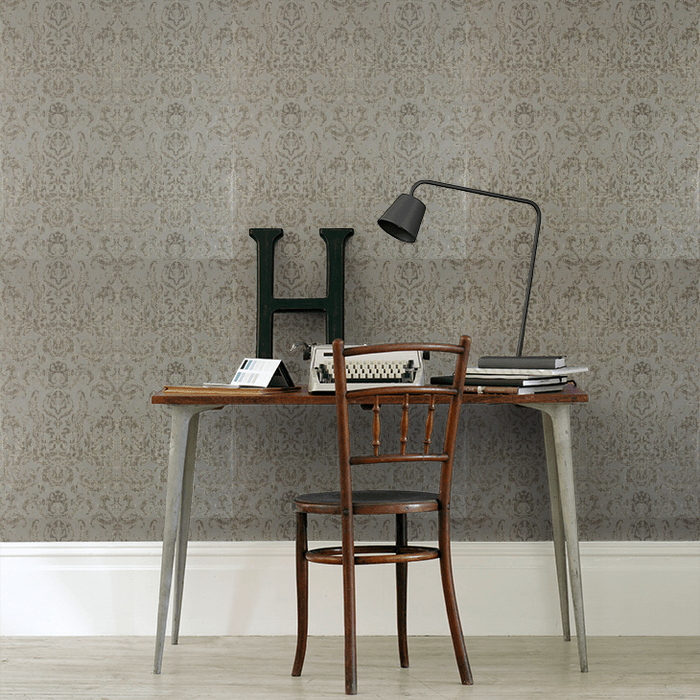 Zoffany Wallpaper - Constantina Damask - Brocatello - Burnish