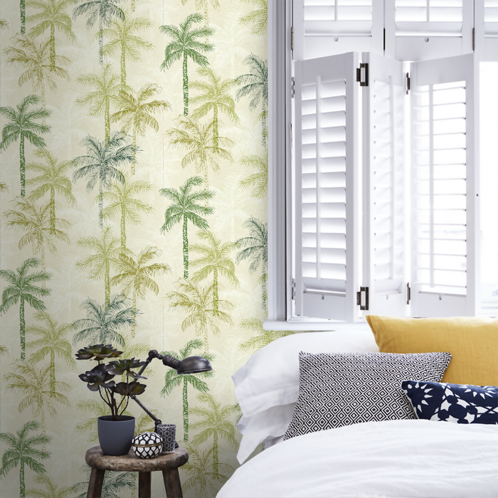 Clarke & Clarke X Breegan Jane Wallpaper Collection - Palmyra - Palm