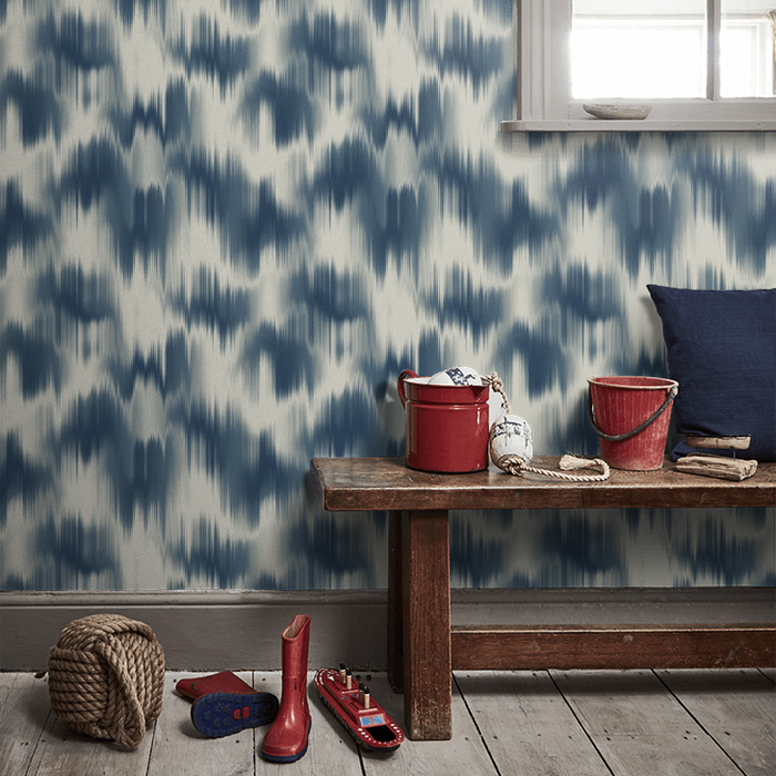 Clarke & Clarke Lusso Wallpaper Collection - Colorante - Midnight