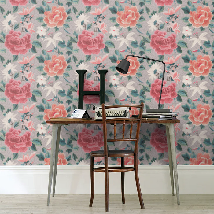 Lavinia Shimmer by Romo Wallpaper