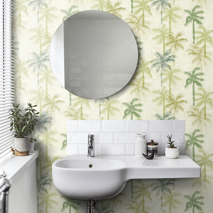 Clarke & Clarke X Breegan Jane Wallpaper Collection - Palmyra - Palm