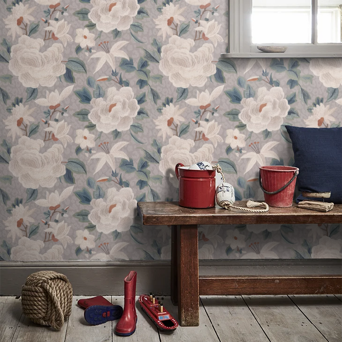 Lavinia Shimmer by Romo Wallpaper