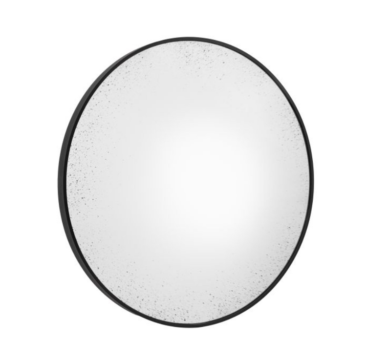 Yardley Convex Mirror with Sleek Black Frame ( Due In 04/11/2024 )