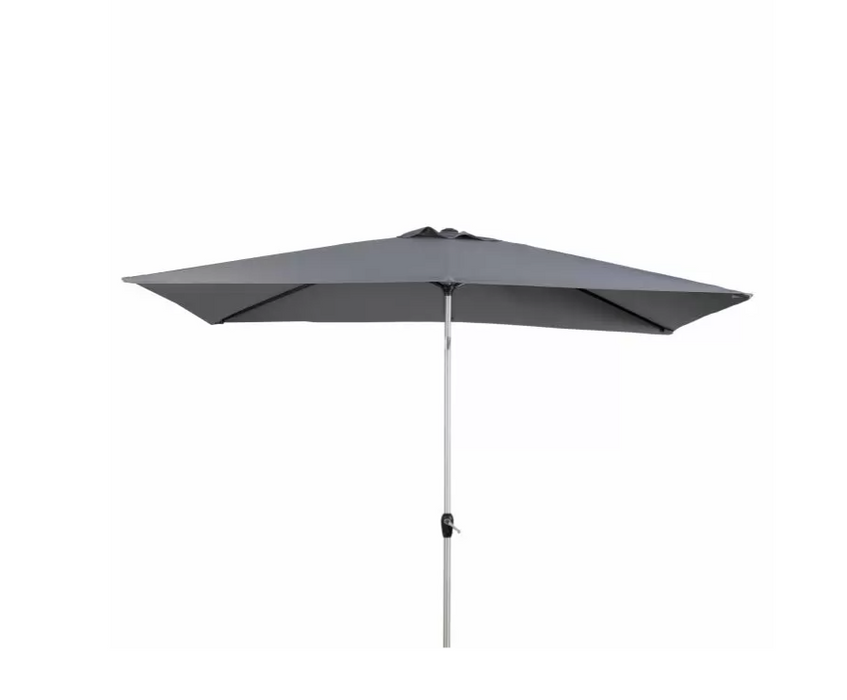 Vazzano Garden Parasol, 2x3m Rectangular, Grey ( Due Back In 22/01/25)