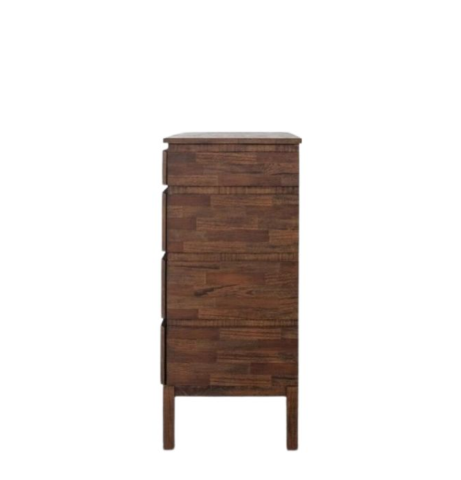 Marrakesh Brown Mango Wood 4 Drawer Chest