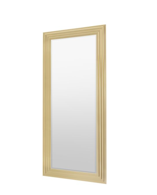 Ritz Light Gold Frame Large Leaner Mirror 