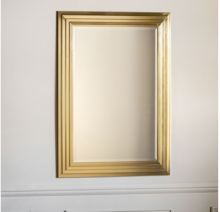 Ritz Light Gold Frame Mirror