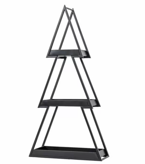 Xmas Tree Tray Stack Black