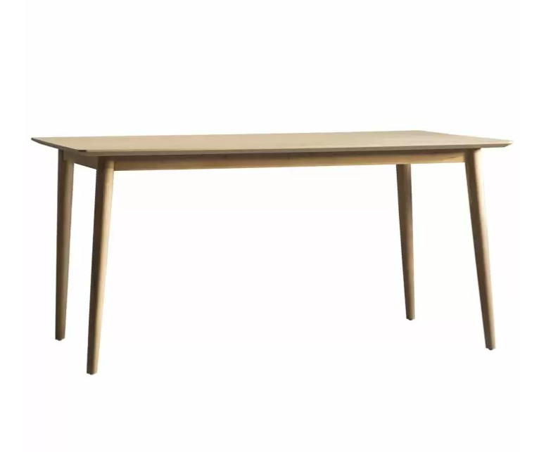 Balzano Rectangle Dining Table, Natural Oak