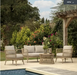 Kensington Garden Furniture Lounge Set, Rattan, Acadia Wood