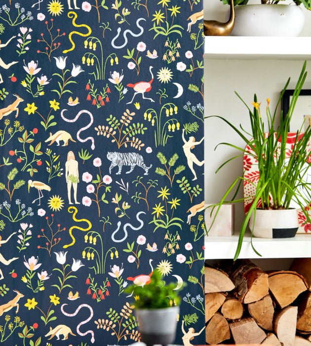 Garden Of Eden by Scion Wallpaper - 2 Colours Available