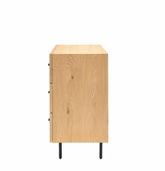 Lewison Contemporary Oak 3 Chest of Drawers