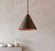 Cape Brushed Antique Bronze Pendant Light