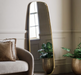 Holworth Organic-Shaped Gold Leaner Mirror