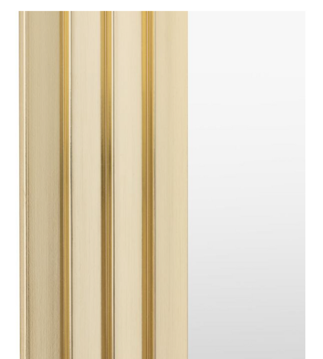 Ritz Light Gold Frame Large Leaner Mirror