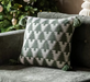 Knit  Green Tree Scandi Christmas Cushion