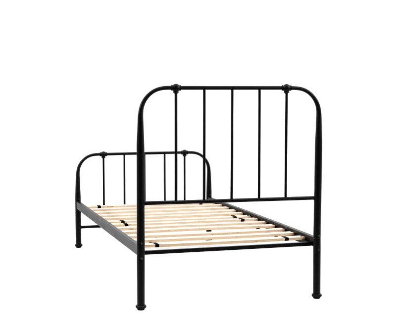 Loughton Black Ironwork Single Bedstead