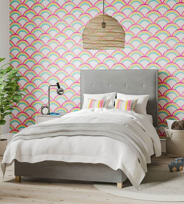 Rainbow Brights Wallpaper by Harlequin