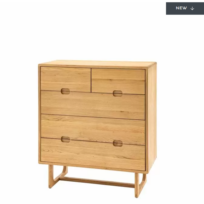 Craft 5 Drawer Chest Natural