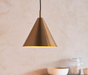 Cape Antique Brass Pendant Light