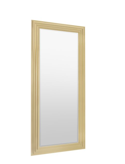 Ritz Light Gold Frame Large Leaner Mirror