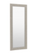 Whitechapel Rustic Silver Ridged Leaner Mirror