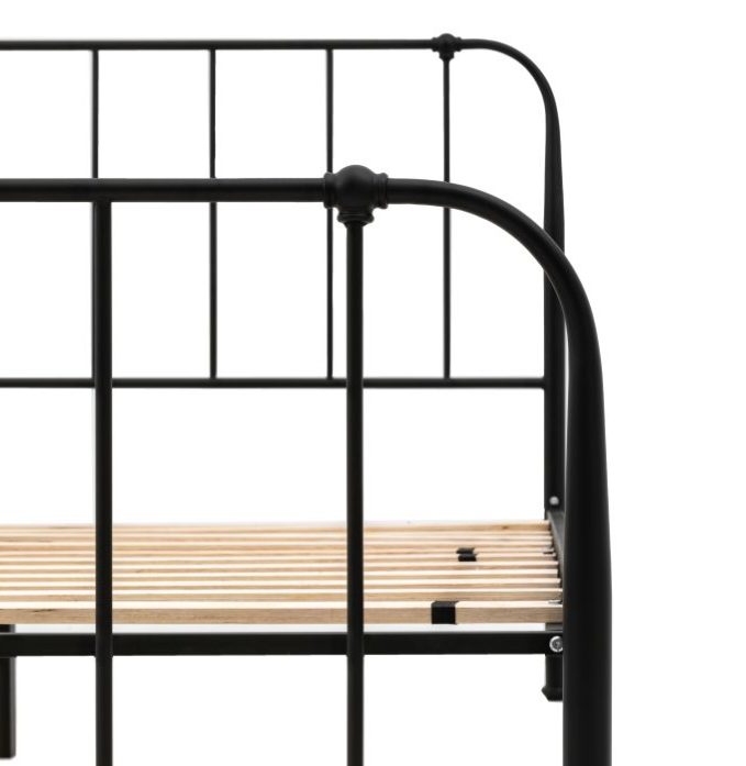 Marston Victorian Style Black Ironwork Double Bedstead ( Due Back In 06/12/2024 )