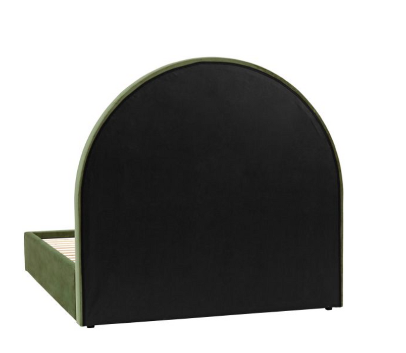 Arch King Size  Green Bedstead ( Due Back In 10/11/2024 )