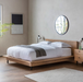 Hayami Slatted Oak King Size Bedstead