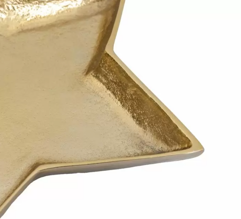 Harriet Gold Star Aluminium Bowl - 31cm