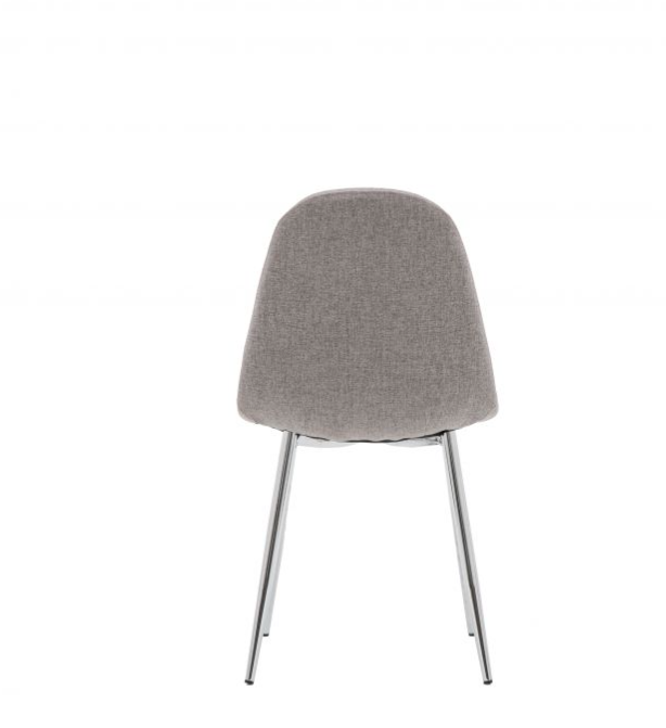 Marston Dining Chair Set – Set of 2 Modern Chairs in Light Grey