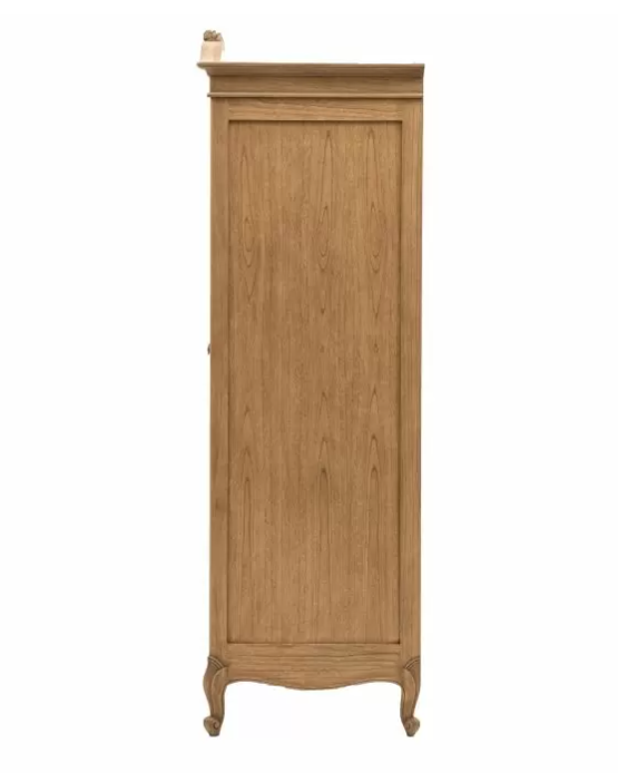 Bordeaux Weathered Ash French-Style Wardrobe