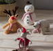 Roger Reindeer Doorstop Brown/Red