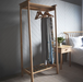 Oslo Modern Scandi Oak Open Wardrobe