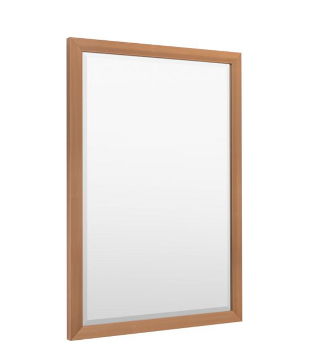 Wallace Elegant Bronze Frame Rectangular Wall Mirror