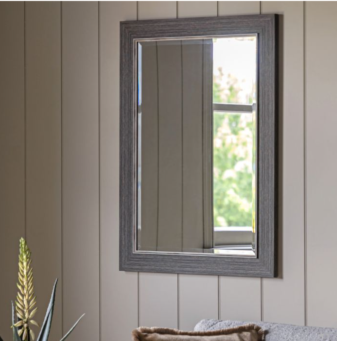 Richmond Pewter Finish Rectangle Medium Mirror