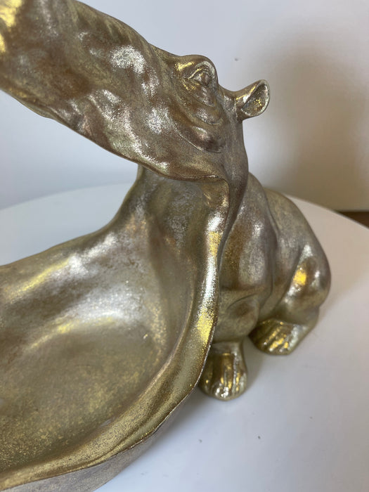 Gold Hungry Hippo Bowl (Due Back In 10/09/24)