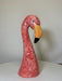 Flamingo Stem Bud Vase, Tall, Ceramic, Pink